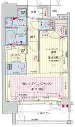 プレサンス丸の内レジデンスIIの物件間取画像